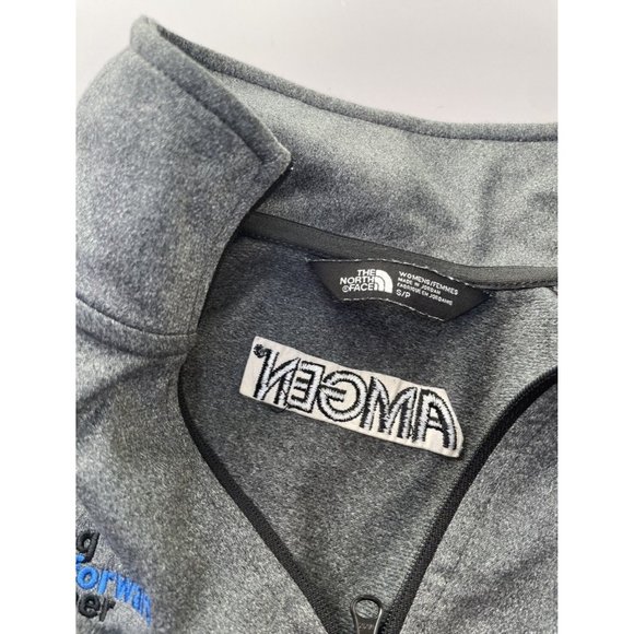 The North Face Jacket Womens S/P Gray Fleece Pullover Half Zip Outdoors Hiking - Picture 4 of 10